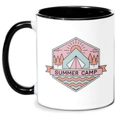 Summer Camp Mug - White/Black