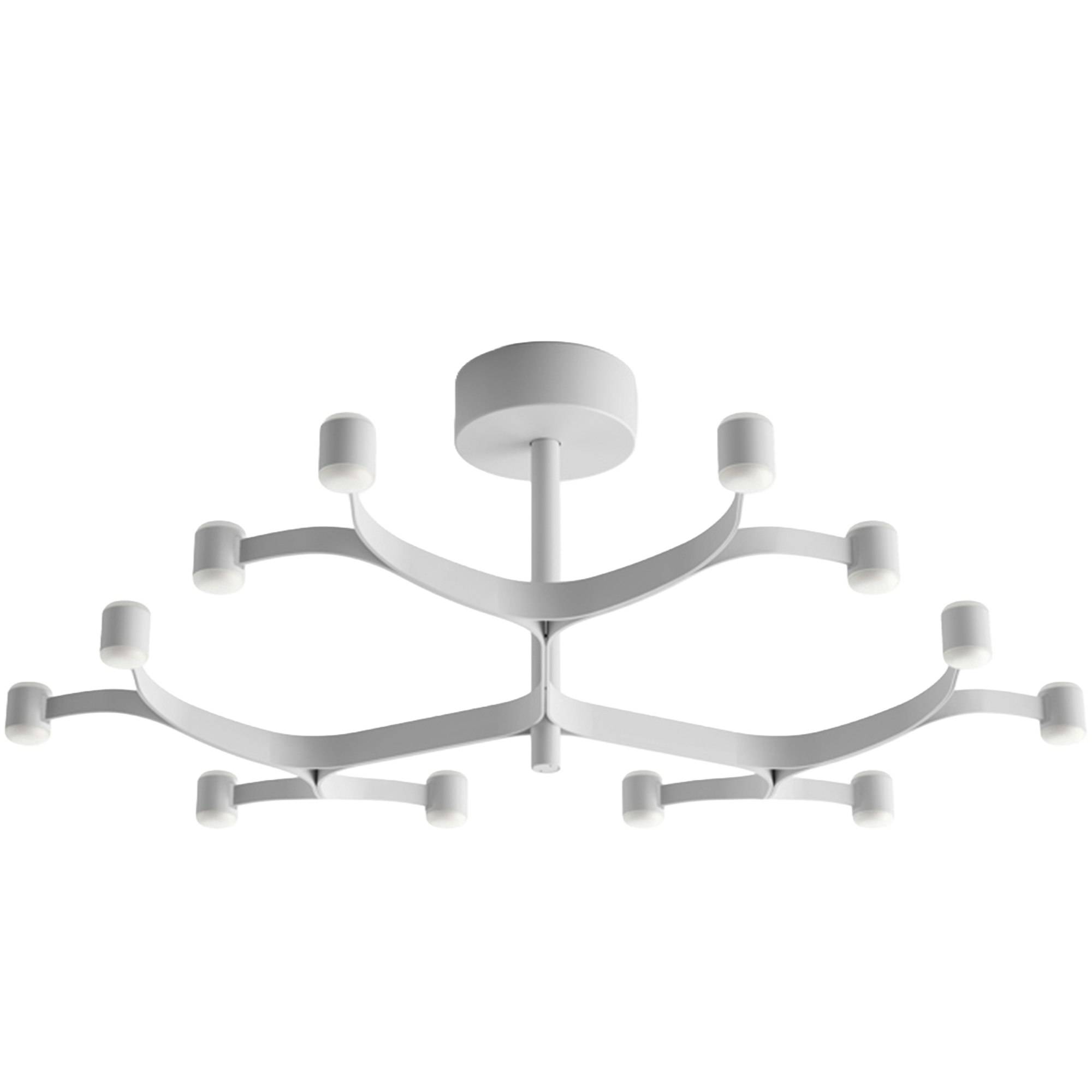 Stilnovo Fronda Phase-cut Plafond Ø83 Vit - Plafonder Aluminium Vit - CZ042DWHMDI
