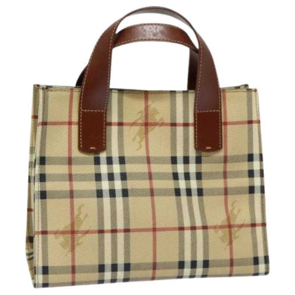 Burberry Vintage Pre-owned Tote Bag - Vintage - Dame - Beige - ONE SIZE -