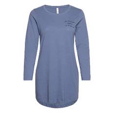 HUNKEMÖLLER Nightie Ls Original |Blå |XS/S