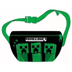 Minecraft Bæltetaske Sort Creeper
