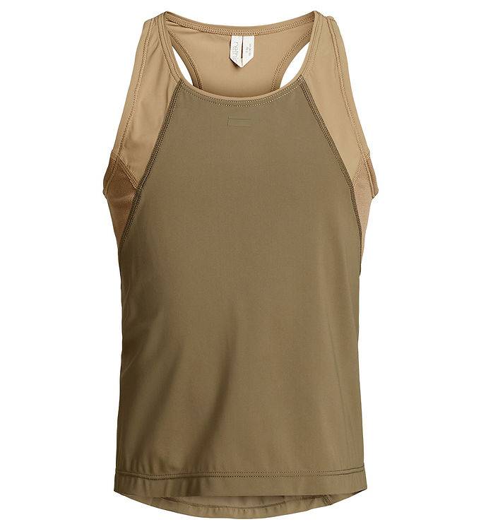 Rethinkit Tanktop - Anais - Deep Olive - Rethinkit - 9-10 år (134-140) - Tanktop