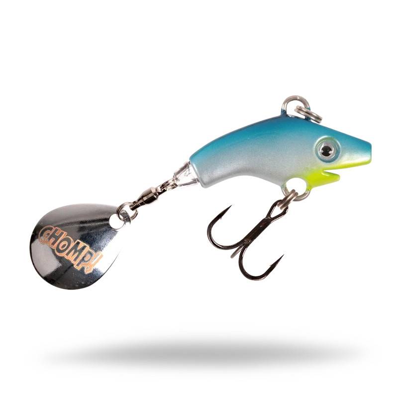 Pig Jig Spin, 21g - Acid Herring - Silver