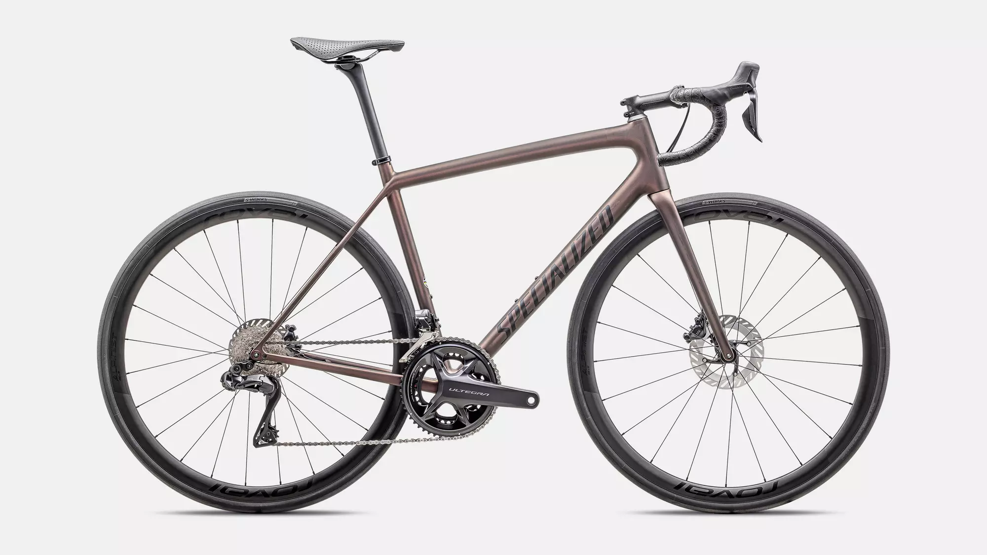 Specialized Aethos Pro 2025 - Shimano Ultegra Di2 12sp - Roval Alpinist CL II - 144 / 54 / satin carbon / red pearl / black