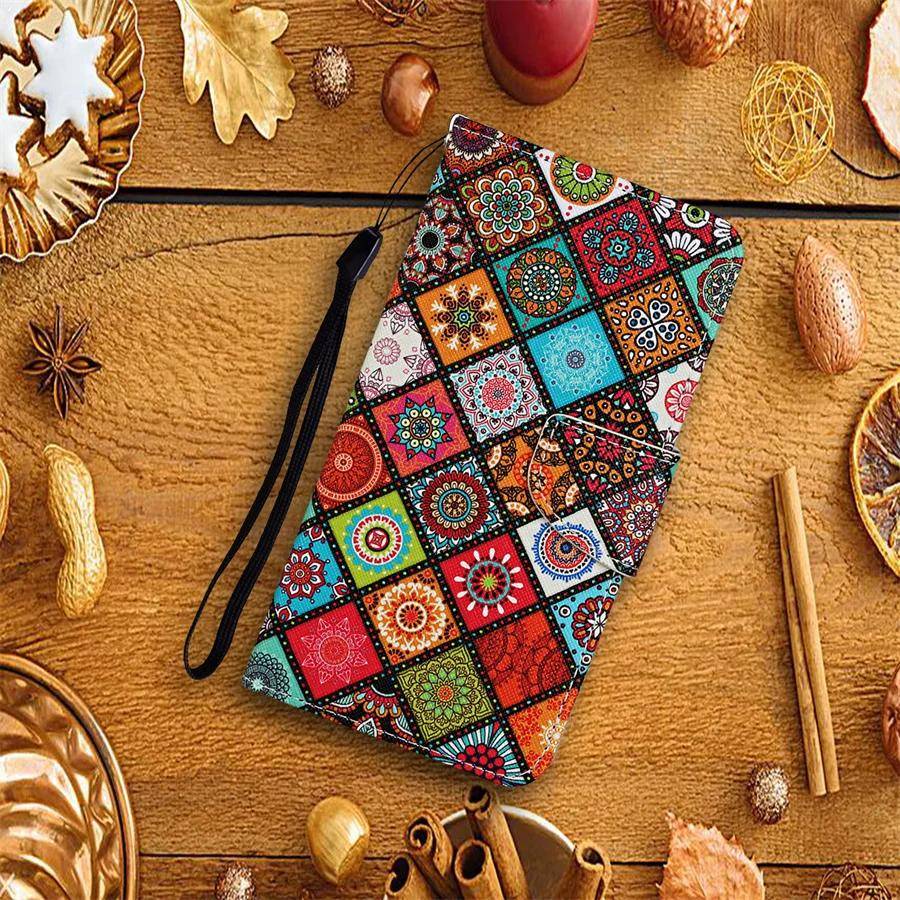 För Xiaomi Redmi 15C 15 4G 5G Fodral Bok Fundas för Redmi 15 A5 14C 13 13C Note 14 Pro Plus Coque Läder Fodral med Fällbar Plånbok
