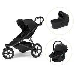 Thule Urban Glide 3 Barnvagn & Maple Babyskydd 2026 - Black