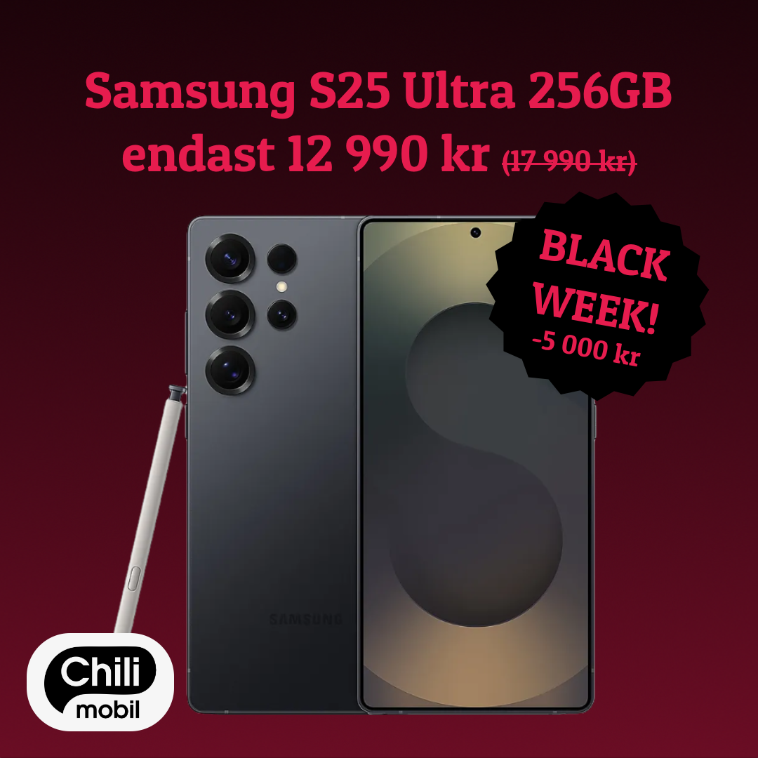 Samsung S25 U 256GB Titanium JetBlack