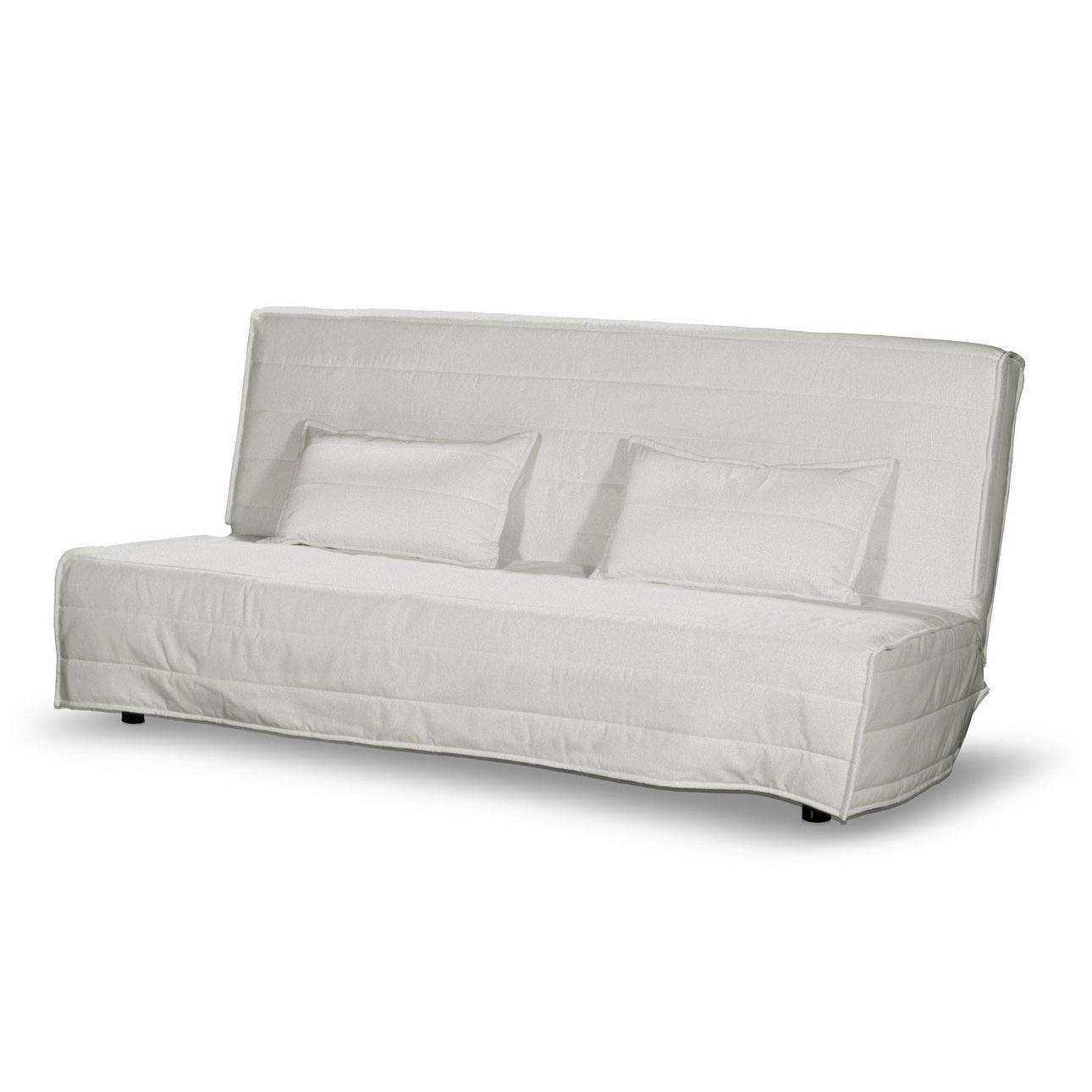 Beddinge quiltet betræk til sovesofa, lang, med 2 quiltede pudebetræk, Naturhvid, 200 X 104 X 91 CM, Amsterdam