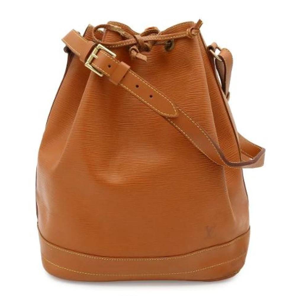 Louis Vuitton Vintage Pre-owned Laeder louis-vuitton-tasker - Vintage - Dame - Gul - ONE SIZE -