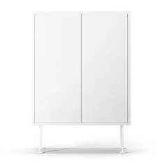 Decotique Vogue 64 Skåp Vit / Vit - Skåp & vitrinskåp Målad Mdf Vit - 190200-308811