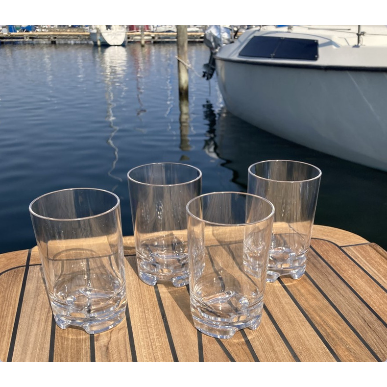 Drikkeglas 360 ml 4 stk Polycarbonat 76x120mm