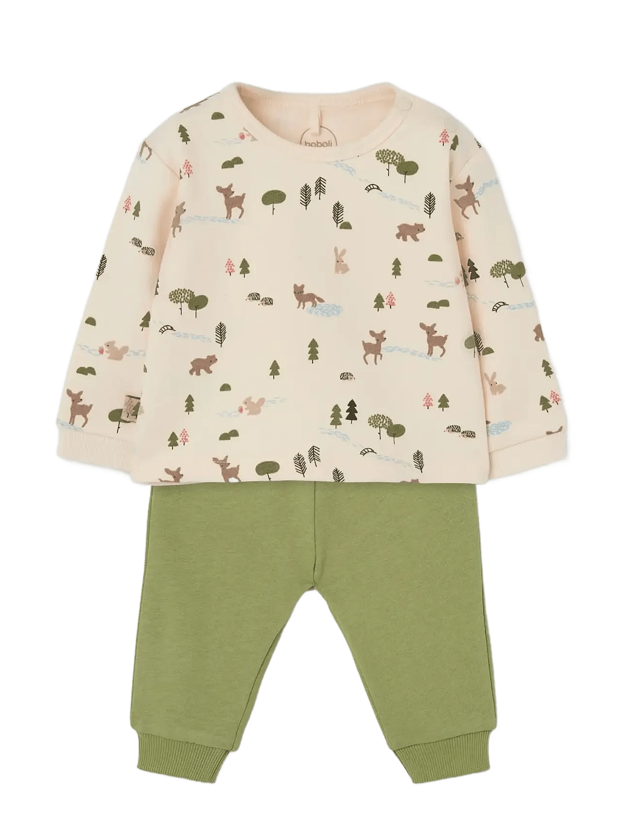 BOBOLI Set Knit For Baby Boy -Bci | Green | 68