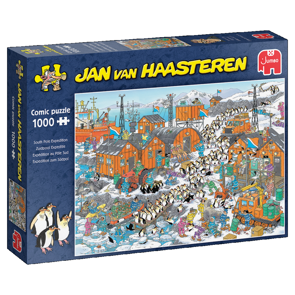 Puzzle Jan van Haasteren - South Pole Expedition (1000 pieces) Default Title