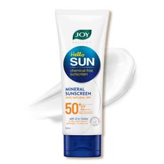 Joy SPF 50 PA++++ Mineral Sunscreen for Oily Skin 50ml | Oil-Free, Lightweight, Zero White Cast, Chemical-Free Protection