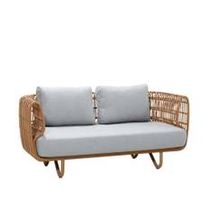 Cane-Line - Nest Outdoor 2-sitssoffa Natural - Udendørs sofaer - Foersom & Hiort-Lorenzen MDD
