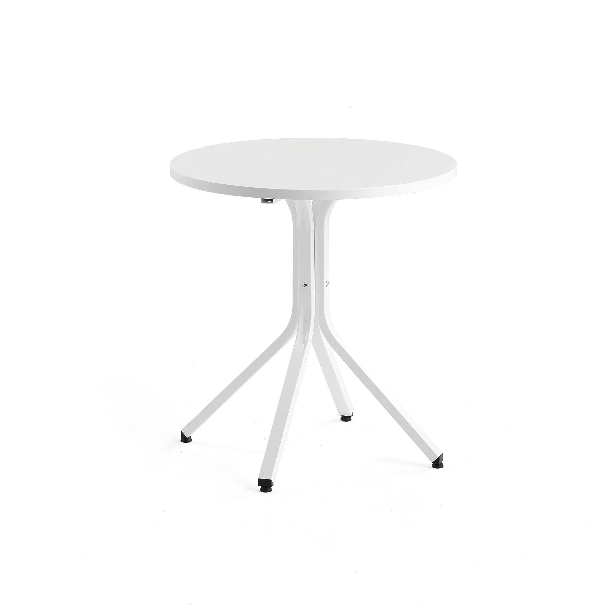 Bord VARIOUS, Ø700 mm, höjd 740 mm, vit, vit