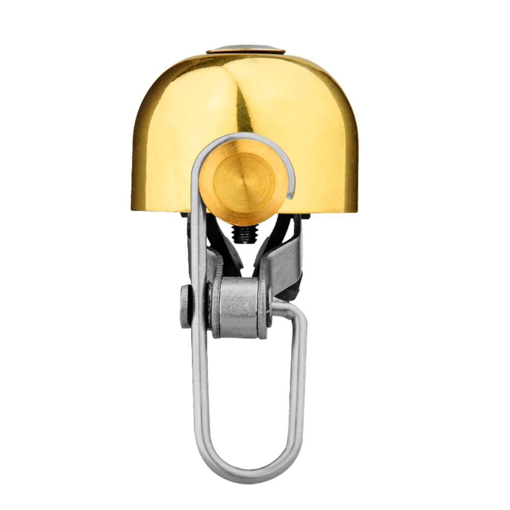 Cykel koppar klocka cykel styret metallring retro cykling klockalarm koppar ring cykel klocka cykel styrhorn för säkerhet