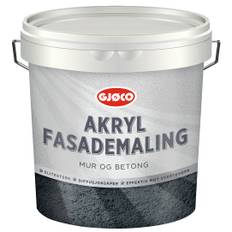 Gjøco Fasadfärg: Akrylfärg 2,7 liter