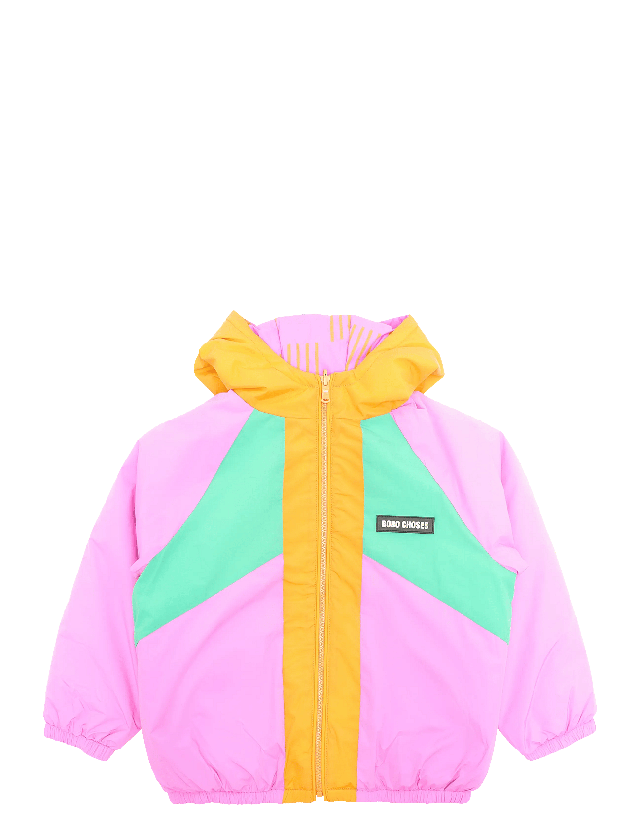 BOBO CHOSES Almost Moiré All Over Reversible Anorak | Pink | 134