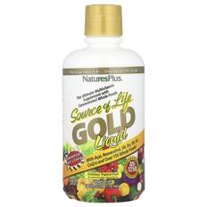 NaturesPlus, Source of Life, Gold Liquid, Tropical Fruit Flavor, 30 fl oz (887.10 ml)