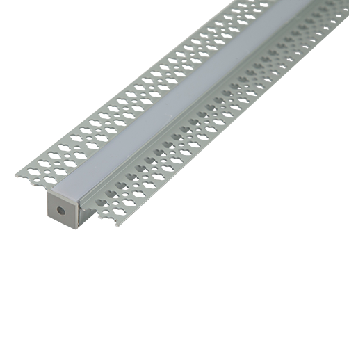 Ansell Lighting LED skena, spackling, 15x56,2 mm, 2 meter, aluminium
