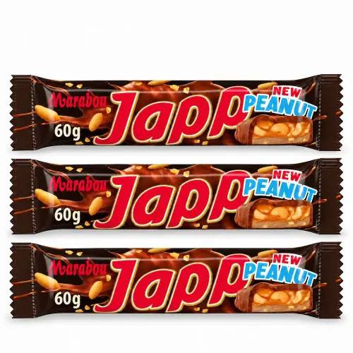 Marabou Japp Peanut 60g x 3st