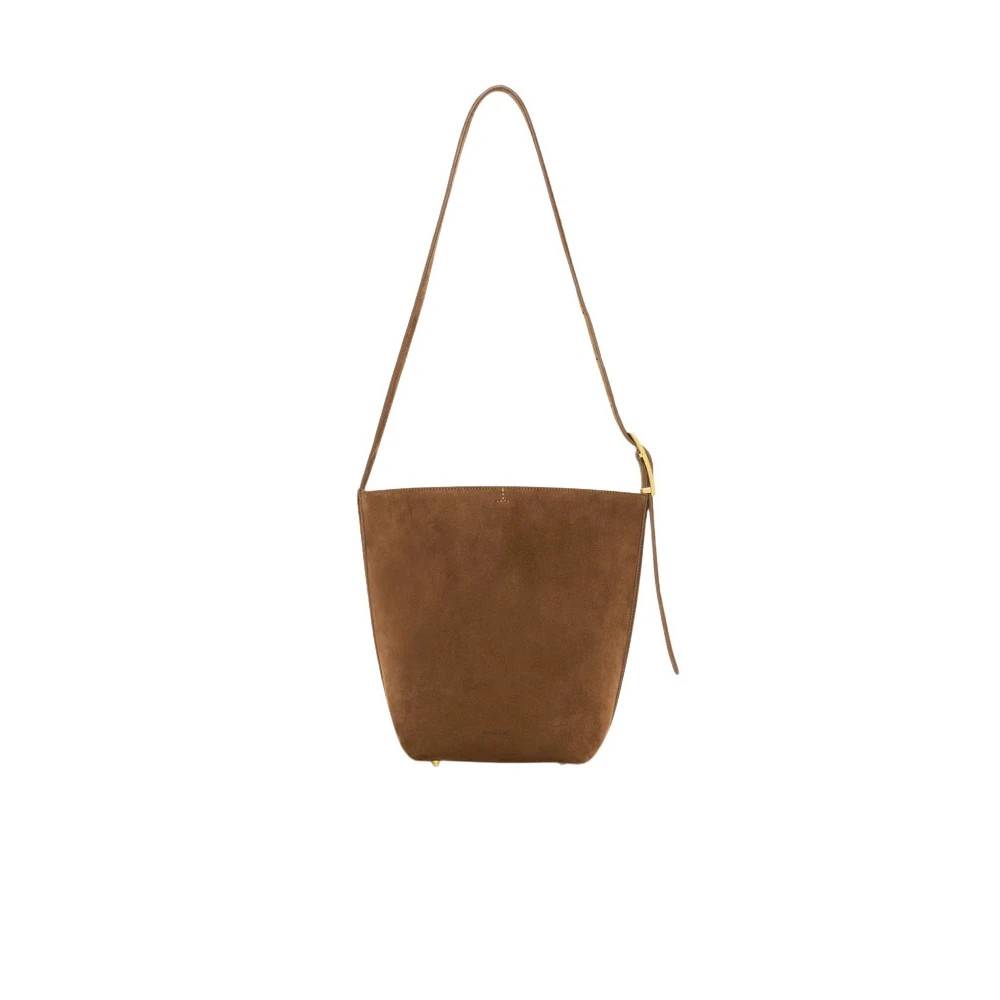Anine Bing Elly Medium Bucket Bag Suede - Tasker - Dame - Brun - ONE SIZE - Suede
