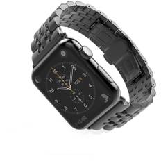 Apple Watch Ultra/Ultra 2 49mm etc Rustfrit stål Urrem - Sort