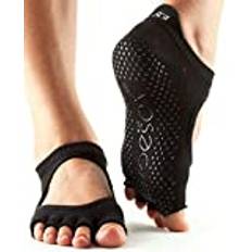 Toe Sox Unisex – vuxen halvtå Bellarina yoga- och pilates-halkfria strumpor