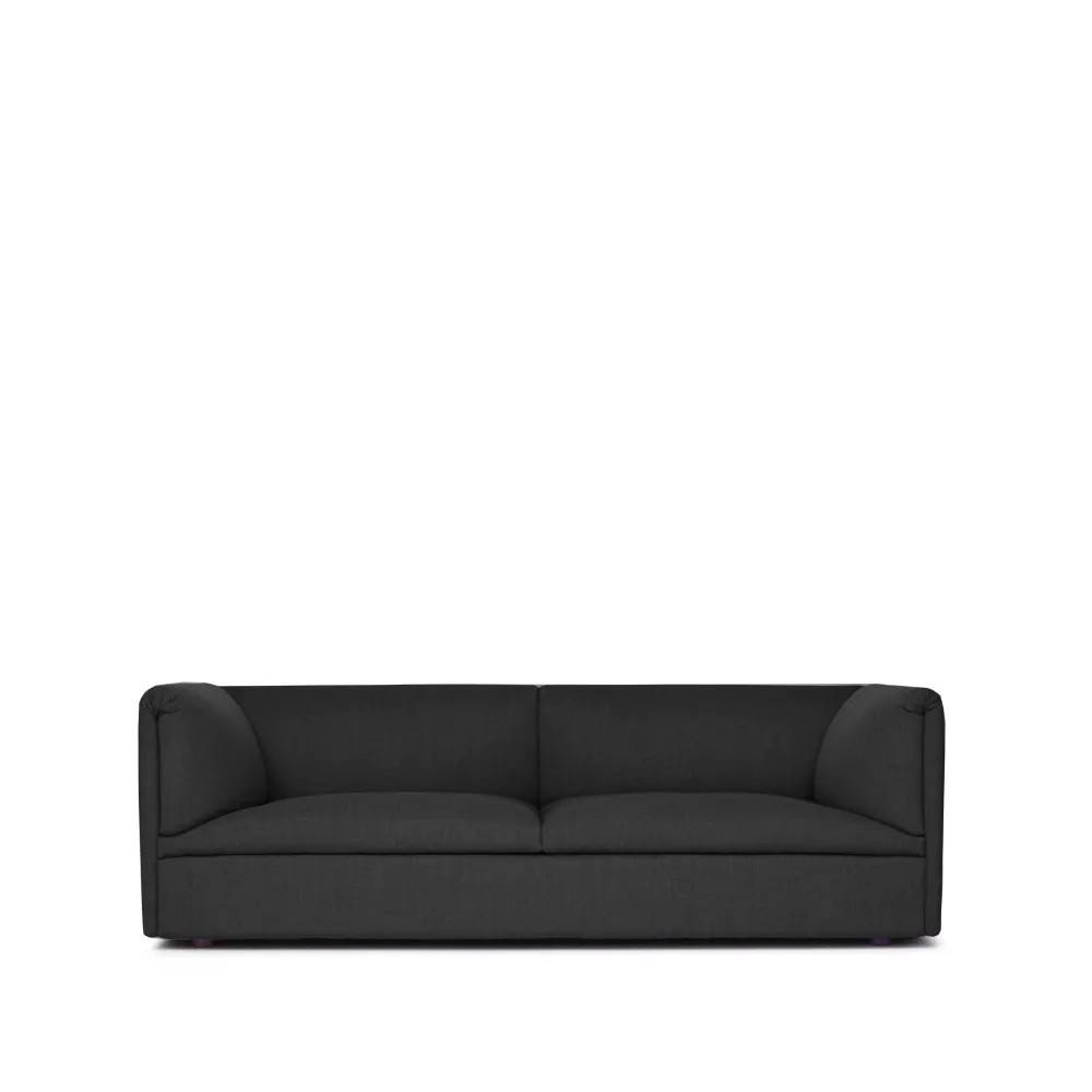 Fogia Retreat soffa 2,5-sits 2,5-sits tyg fiord 391 svart