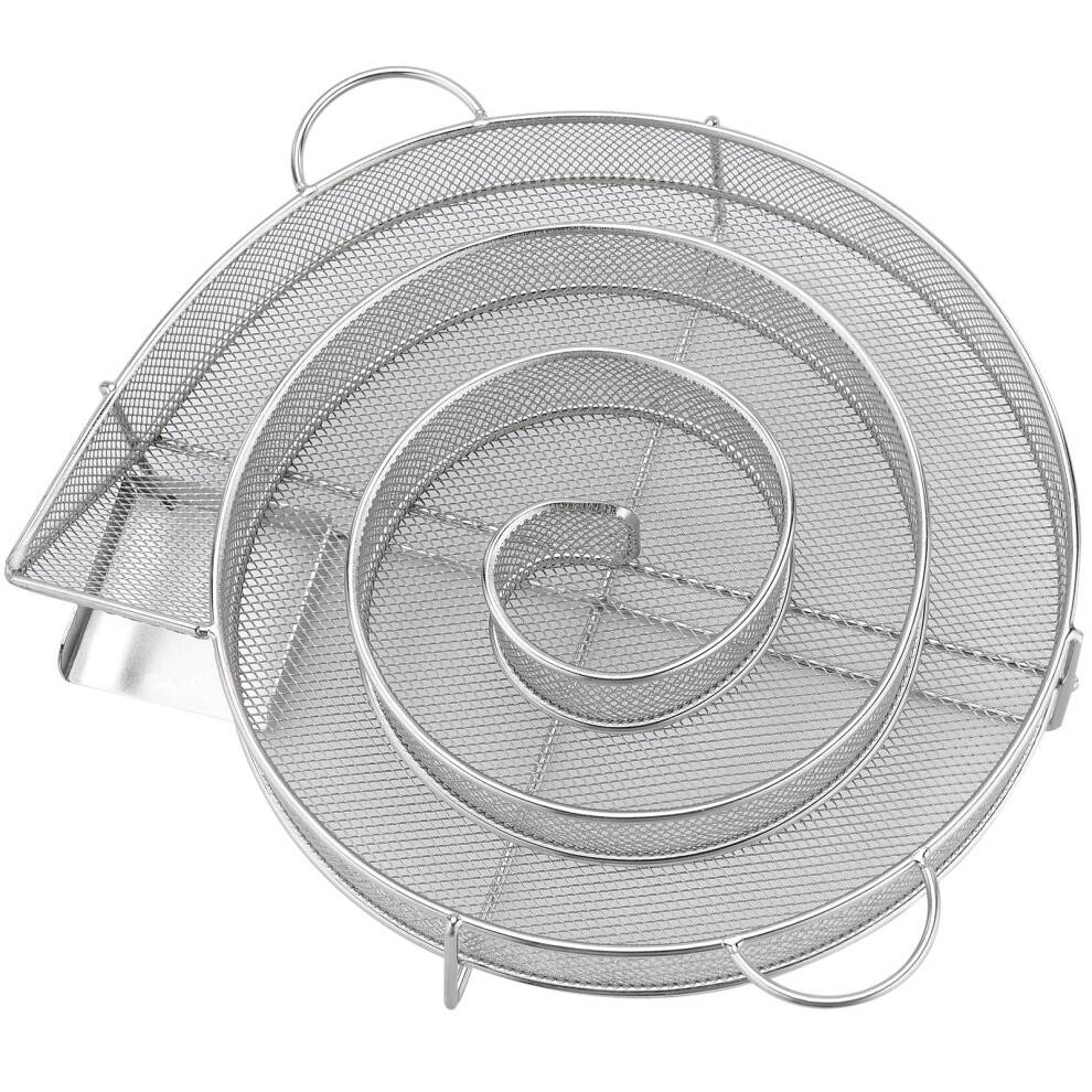 Koldrøggenerator i rustfrit stål til varm og kold rygning, tilbehør til grillryger, forbedrer smagen i kød, fisk, ost og mere, bærbart design
