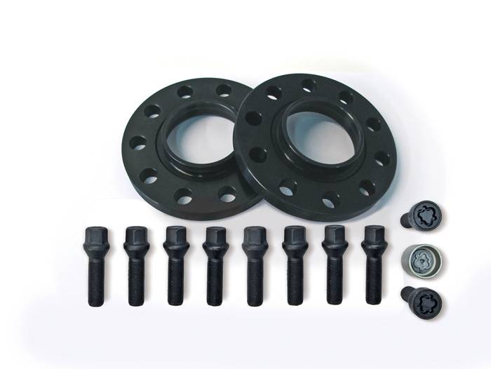 12mm Spacers 5x110 65,1 ALFA STELVIO 949 Svart