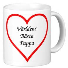 Mugg - Världens bästa pappa