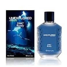 DMC Unexplored herrparfym motsvarande kompatibel och inspirerad av Sauvage, långvarig och hållbar manlig parfym, intensiv och ihållande doft som liknar original 100 ml EDT