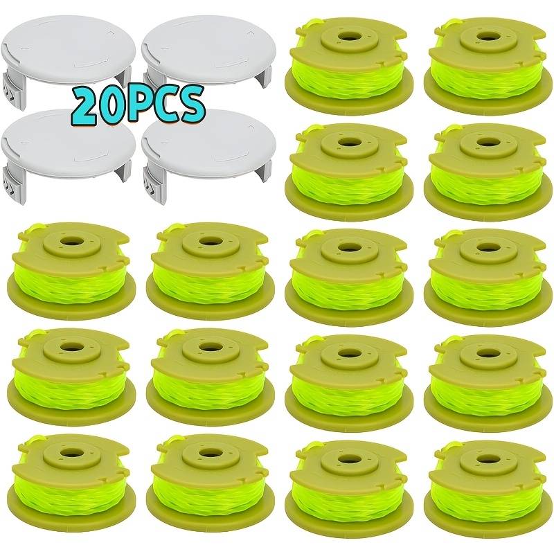 20/14/7pcs Suitable For Ryobi 18v, 24v, 40v Pruners, Ryobi-compatible 0.08'' (2mm) Trimmer Replacement Spools With Automatic Line Feed