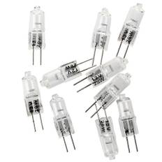 10 x G4 12V 20W Klare Halogen Kapsel Lampe Pærer
