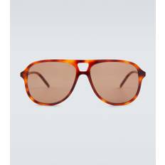 Gucci Aviator acetate sunglasses