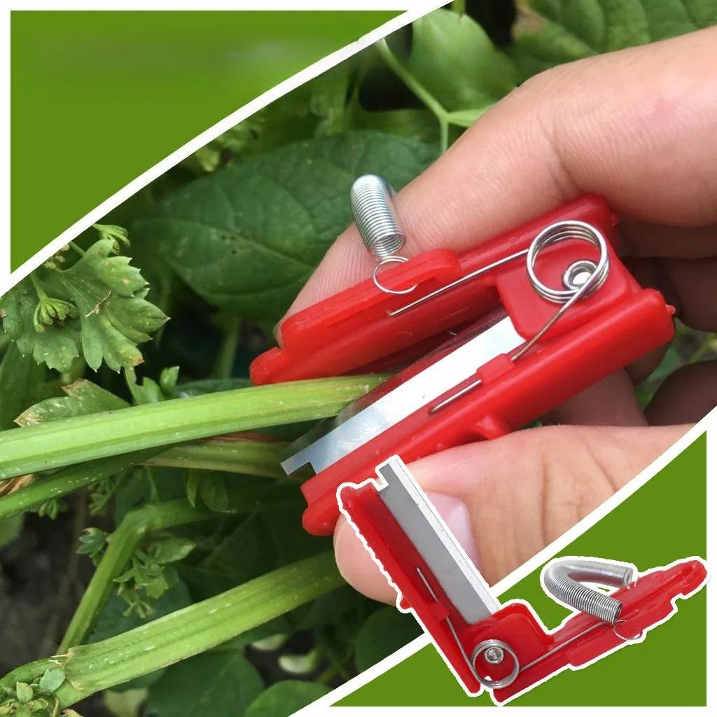 Multifunction Thumb Knife Garden Pruner Fruit Picking Device Safe Fruit Blade Tool Cutting Blade Rings Finger Protector Catcher