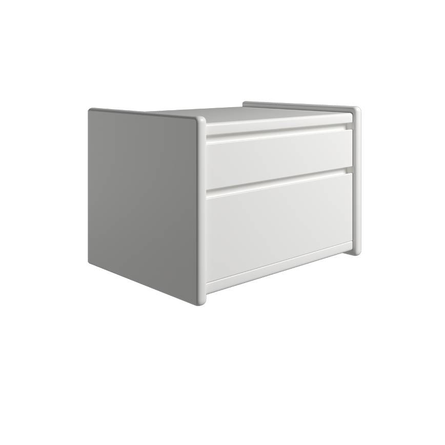 KAAGAARD SENGEBORD HVID 225047 O B50 D47 H34 CM