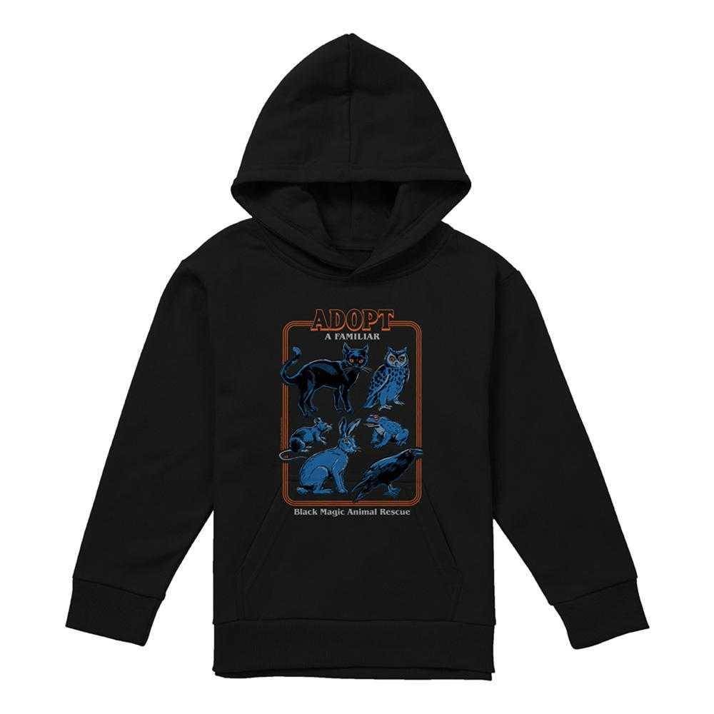 Steven Rhodes Childrens/Kids Adopt A Familiar Hoodie 7-8 Years