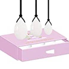 Rose Quartz Yoni Egg Set Kegel Balls Massage Ball Exercise -type_017