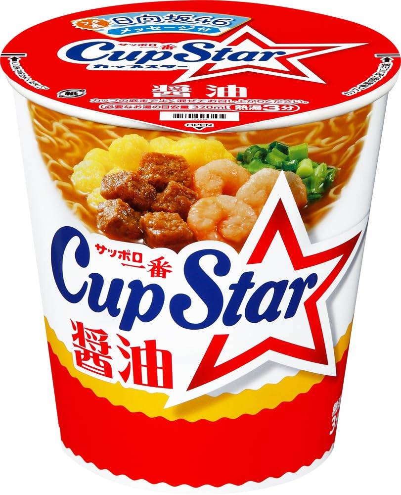 Sapporo Ichiban Cup Star Soy Sauce 71g x 12