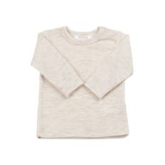 Joha Langærmet T-shirt Creme 80 cm Wool Creme  80 cm  Unisex