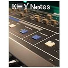 Key Notes Vintage Synthesizer Notebook Journal Sketchbook: Roland Jupiter 6