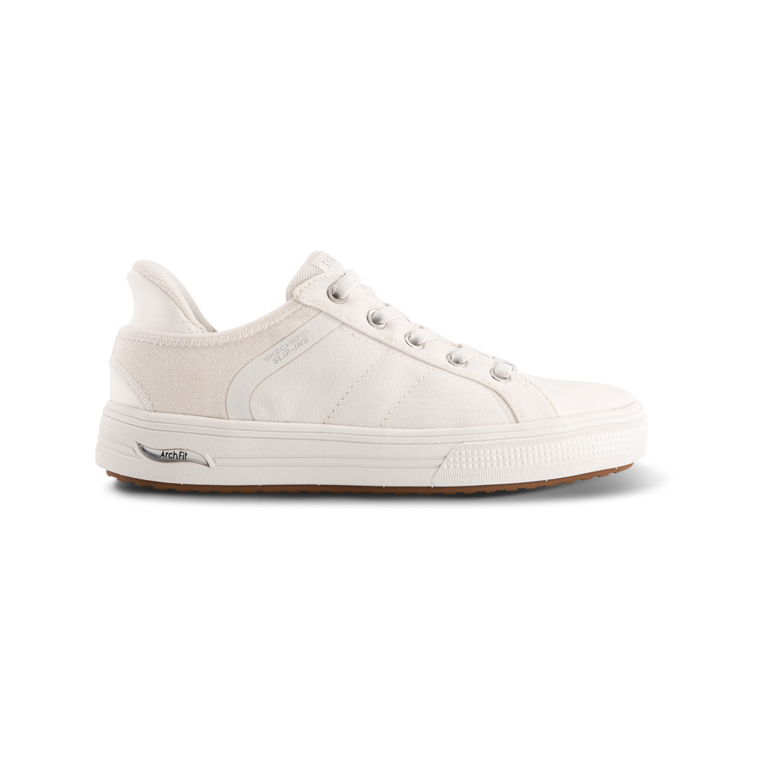 Skechers Slip-ins Arch Fit Arcade Forever Cozy Sneaker Hvid 177205 - 41