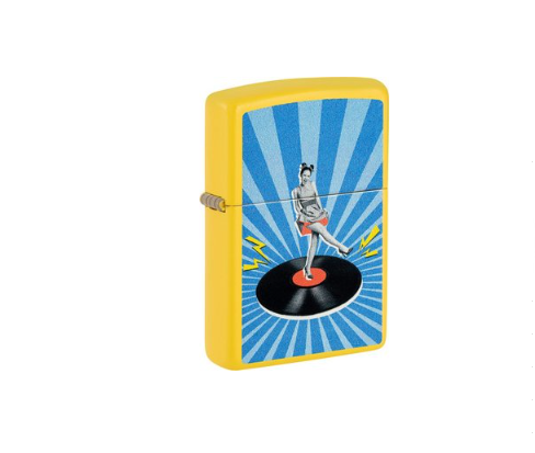 Zippo Sunflower color Vintage Record - 60007679