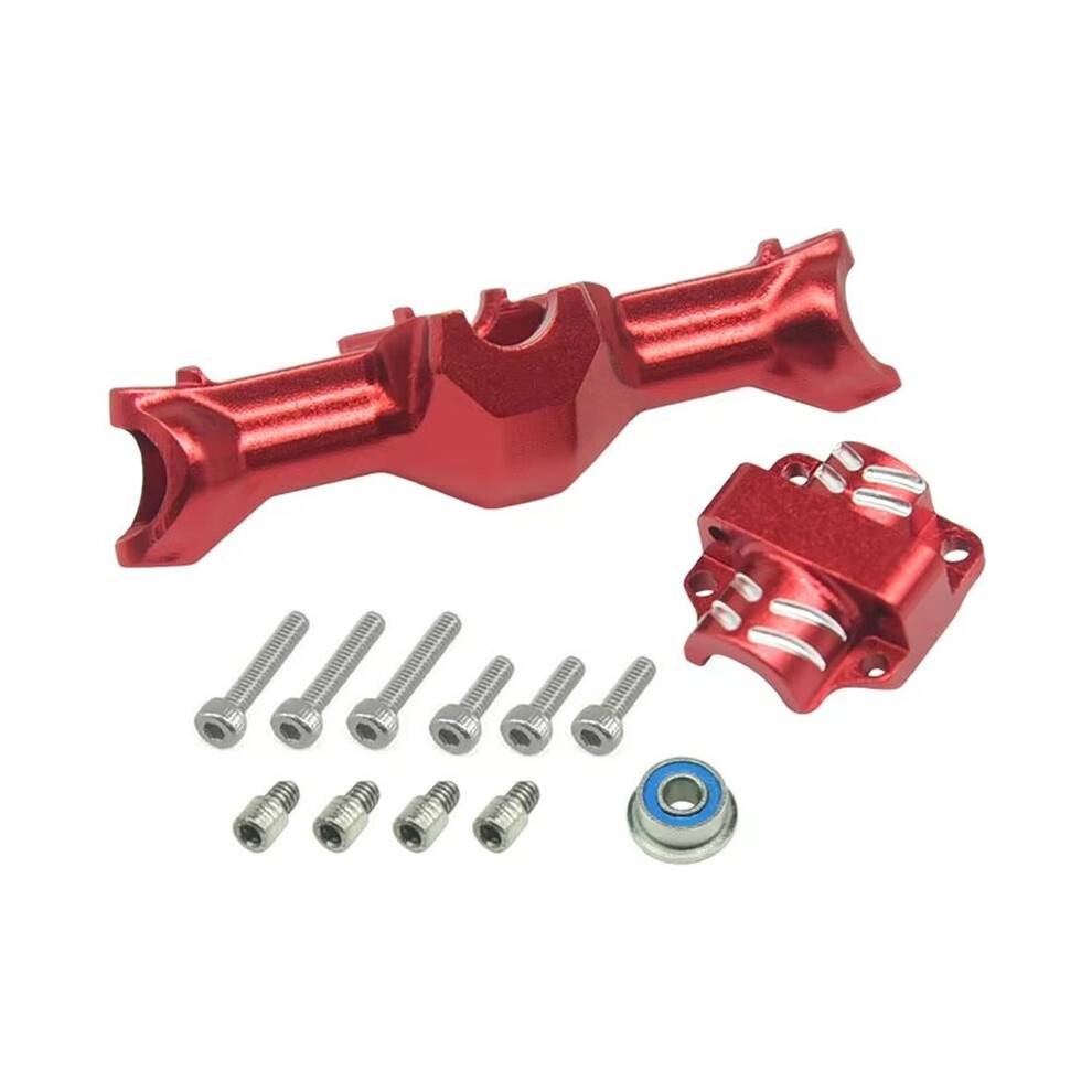 SCX30 Aluminum Rear Axle Gear Box Skid LinkUpgrade Set for 1/30 Axial SCX30 RC Cars Upgrade Parts