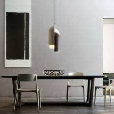 B.lux Designer hængelampe Ireland, Brun/rust, Stue/spisestue, Keramik, Moderne