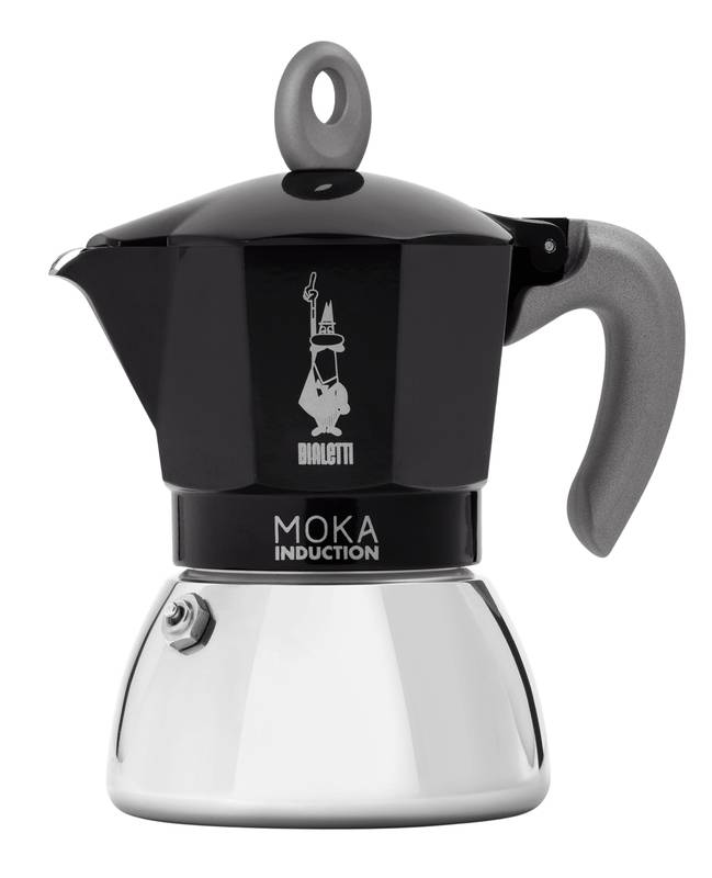 Bialetti Black, Moka Induktion, 4-kopp