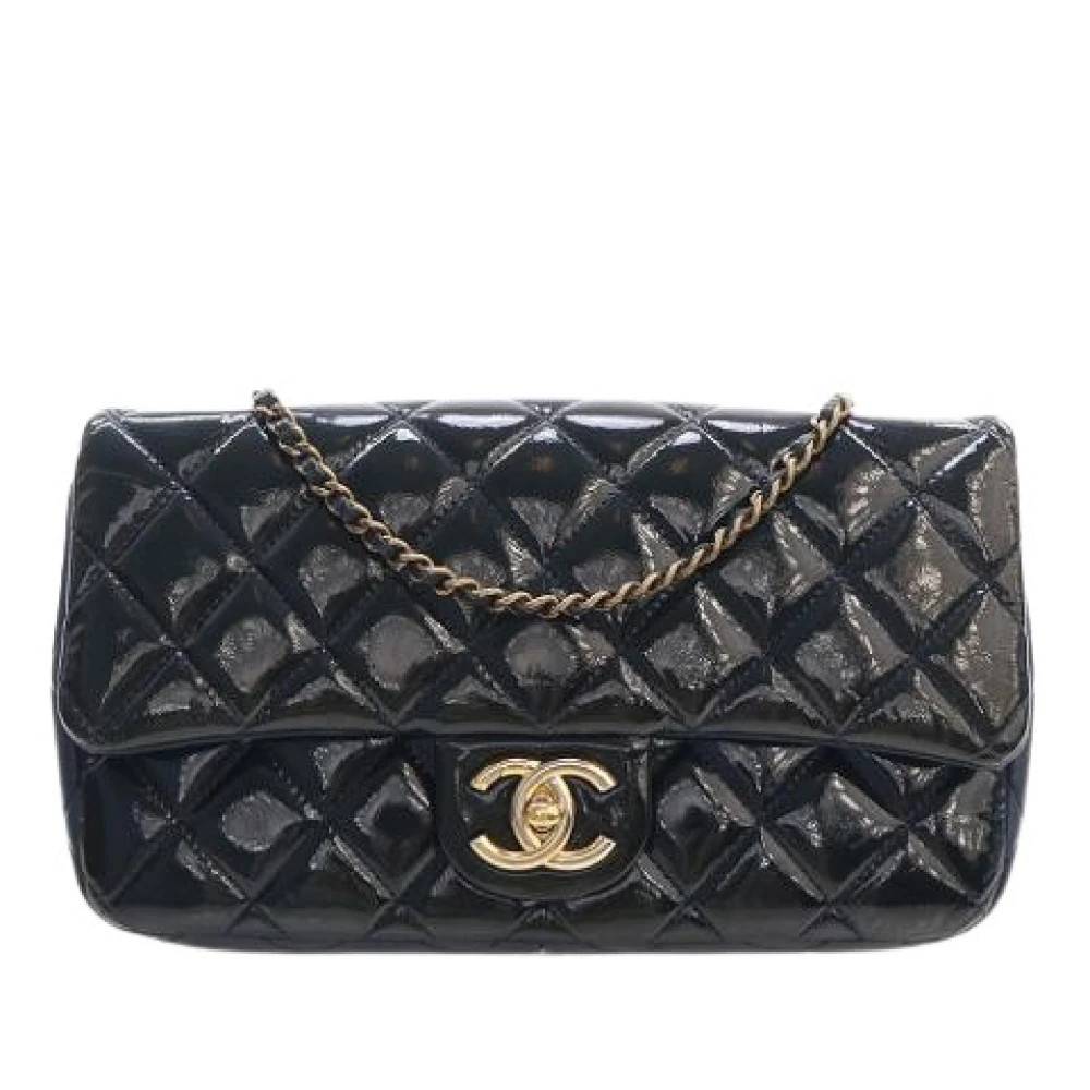 Chanel Vintage Pre-owned Crossbody Bag - Vintage - Dame - Blå - ONE SIZE - Læder